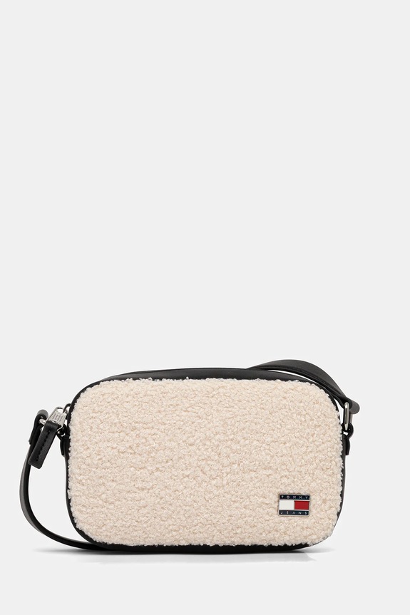 Tommy Jeans torebka nie mieści A4 beżowy AW0AW18010