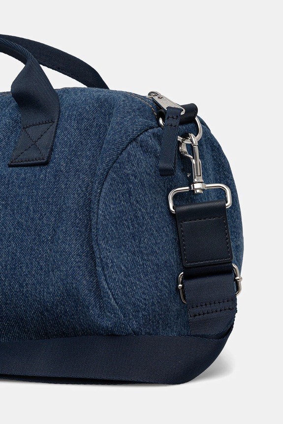 Accesorii Tommy Jeans geantă 34 x 19 x 20 cm AW0AW18214 bleumarin