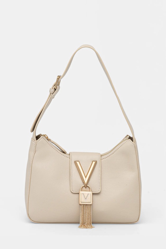 Сумочка Valentino Bags не вмещает А4 бежевый VBS9AK07