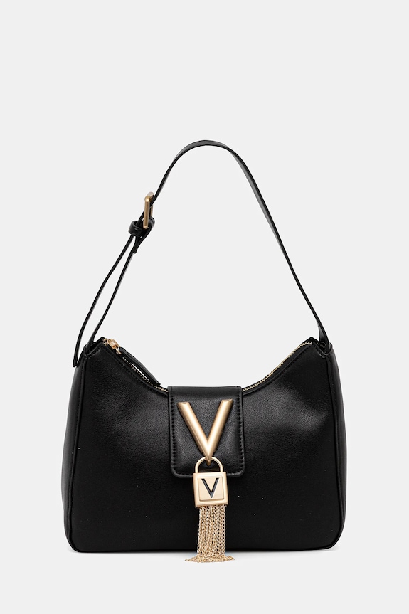 Сумочка Valentino Bags не вміщує А4 чорний VBS9AK07