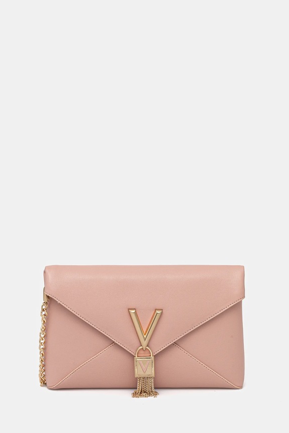 Клатч Valentino Bags не вмещает А4 розовый VBS9AK17