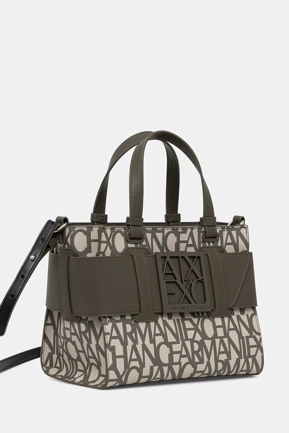 Armani Exchange poșetă 942690.3F742 verde SS26