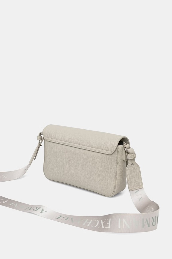Armani Exchange listonoszka damska z imitacji skóry 942912.CC783. zielony SS26