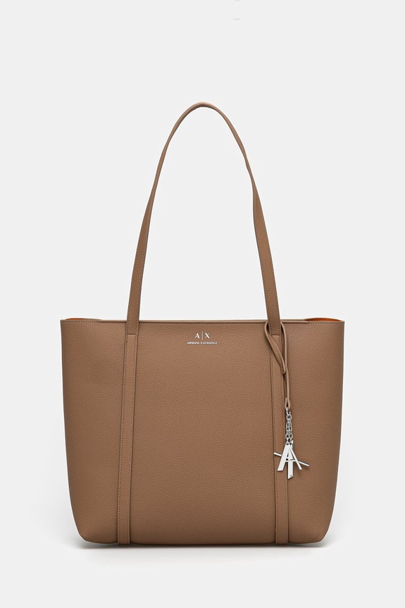 Armani Exchange torebka mieści A4 brązowy 942930.CC726.
