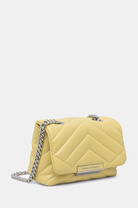 Armani Exchange női műbőr oldaltáska 948587.4R742. sárga SS26