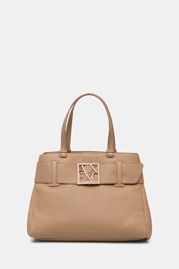 Armani Exchange poșetă fara curea bej XW000284.AF11902.