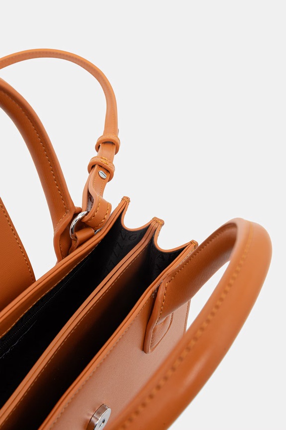 Armani Exchange női műbőr vászontáska XW000306.AF12039. narancssárga