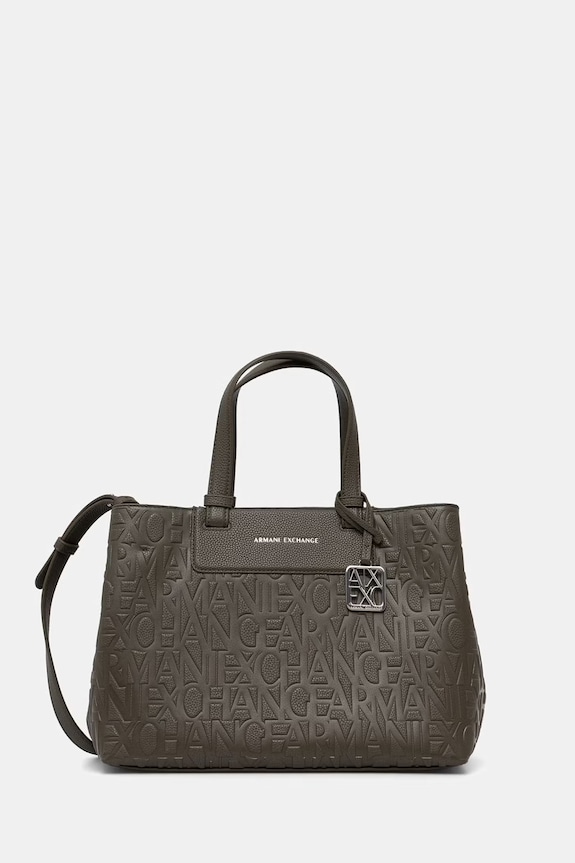 Armani Exchange poșetă uni verde XW001222.AF15774