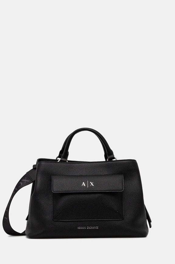 Armani Exchange torebka nie mieści A4 czarny XW001545.AF17019