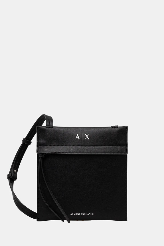 Armani Exchange torebka nadruk czarny XW001549.AF16751