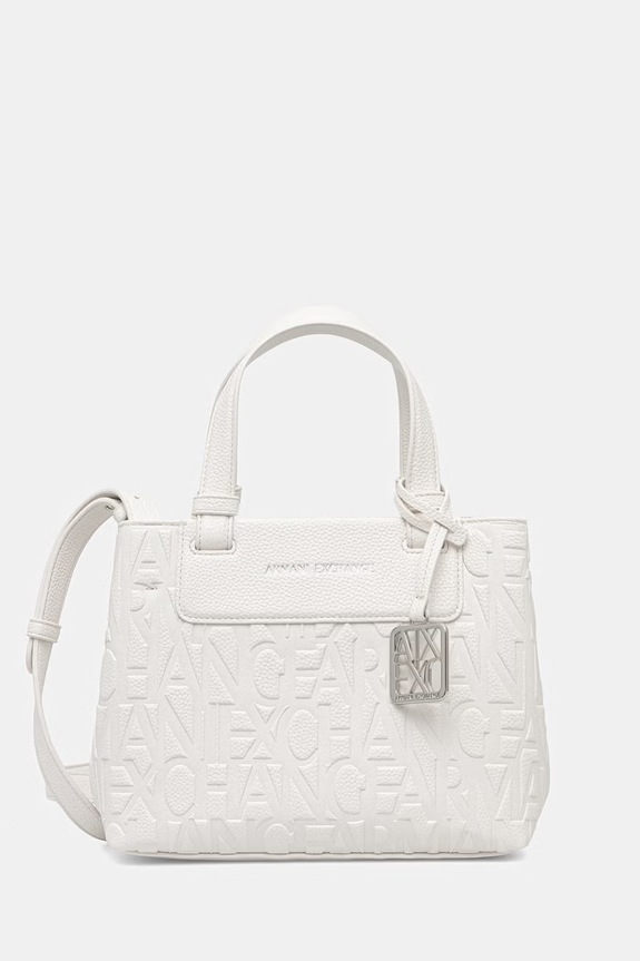 Armani Exchange vászontáska női műbőr fehér XW001576.AF15774