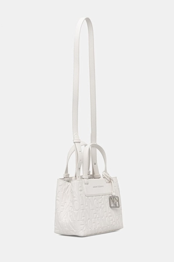 Armani Exchange vászontáska női műbőr XW001576.AF15774 fehér SS26
