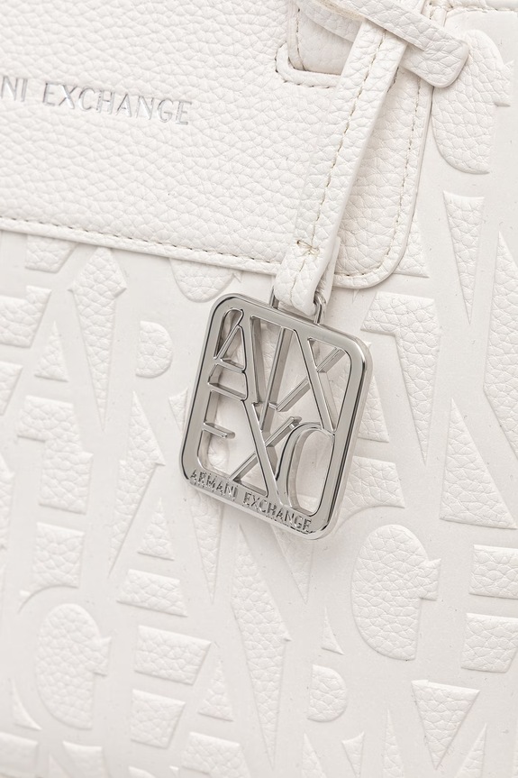 Armani Exchange vászontáska női műbőr fehér XW001576.AF15774