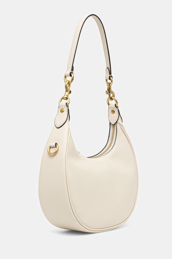 Δερμάτινη τσάντα Coach Jonie 22 CBG16 μπεζ AW25