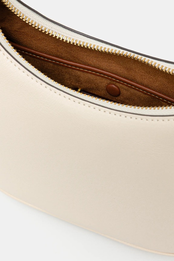 Δερμάτινη τσάντα Coach Jonie 22 CBG16 μπεζ