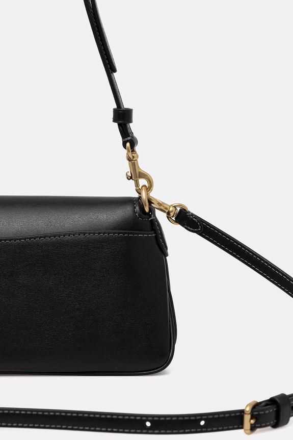 Accesorii Coach poșetă de piele Jet CAM16 negru