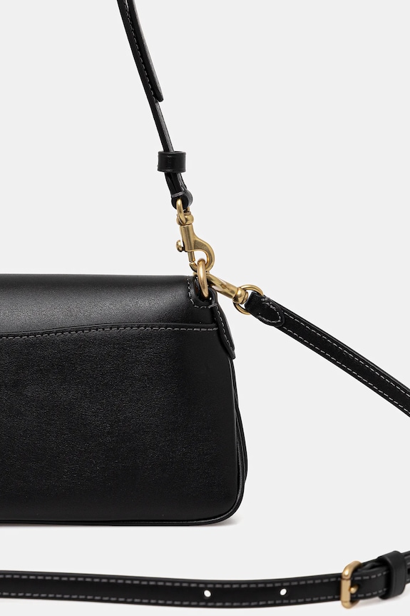 Accesorii Coach poșetă de piele Jet CAM16 negru