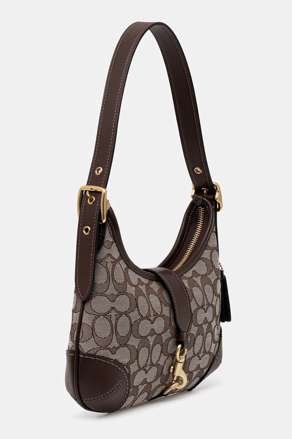 Coach handbag Hamptons Hobo Bag CBF16 brown AW25