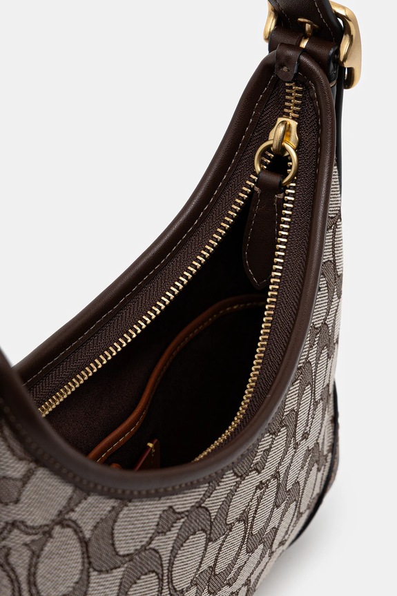 Coach handbag Hamptons Hobo Bag CBF16 brown