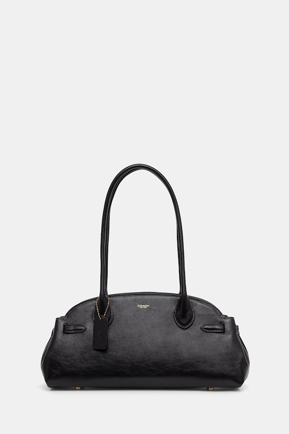 Coach poșetă de piele Empire Carryall Bag 34 uni negru CCM57