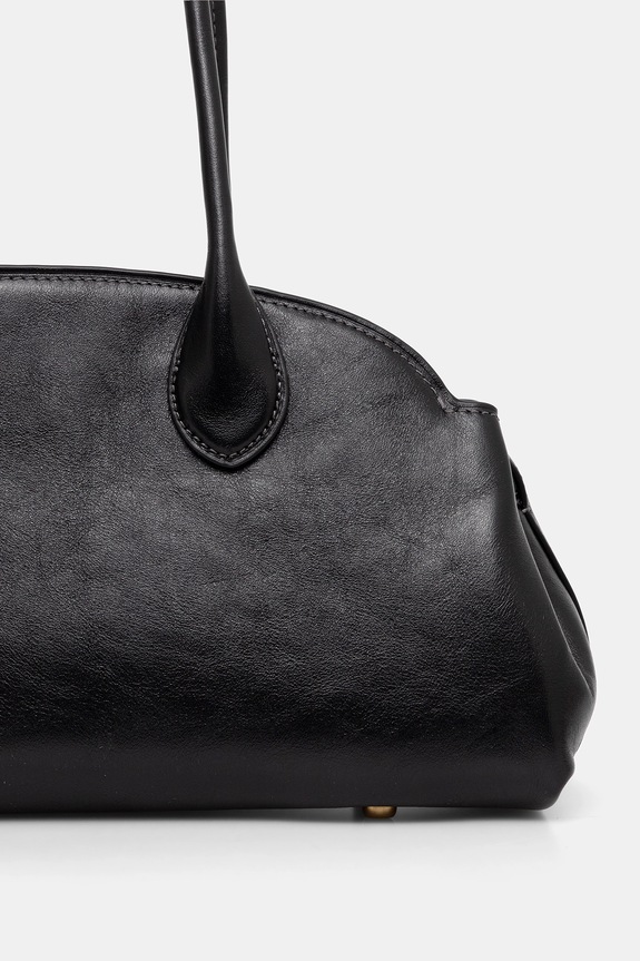 Accesorii Coach poșetă de piele Empire Carryall Bag 34 CCM57 negru