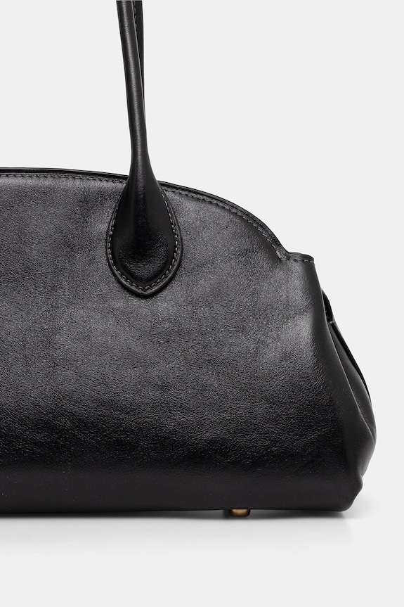 Accesorii Coach poșetă de piele Empire Carryall Bag 34 CCM57 negru