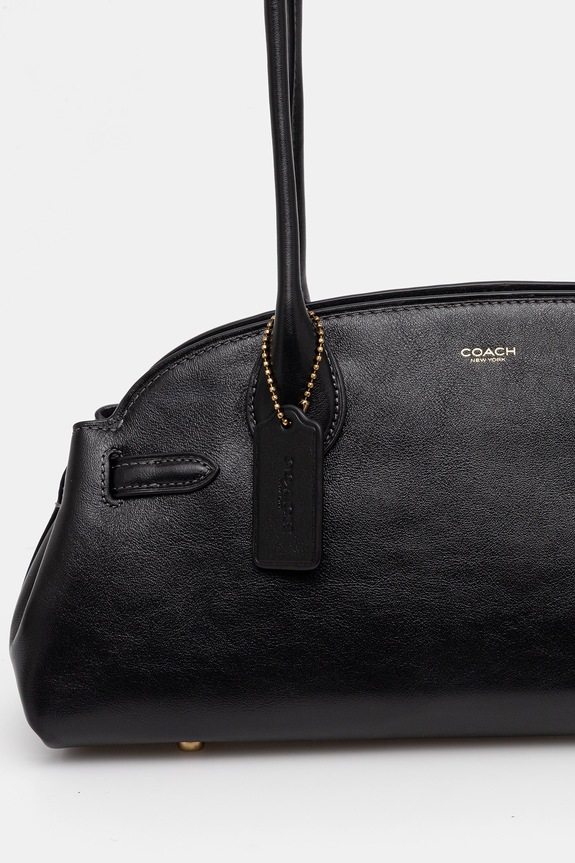 Coach poșetă de piele Empire Carryall Bag 34 negru CCM57