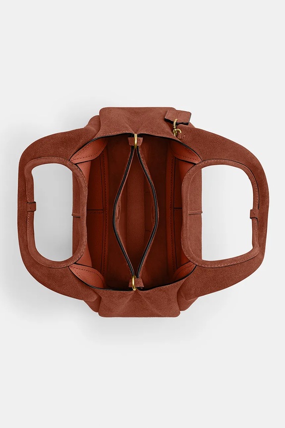 Coach Suade Lana Shoulder Bag 23 сумка крос-боді жіноча замшева CBZ95