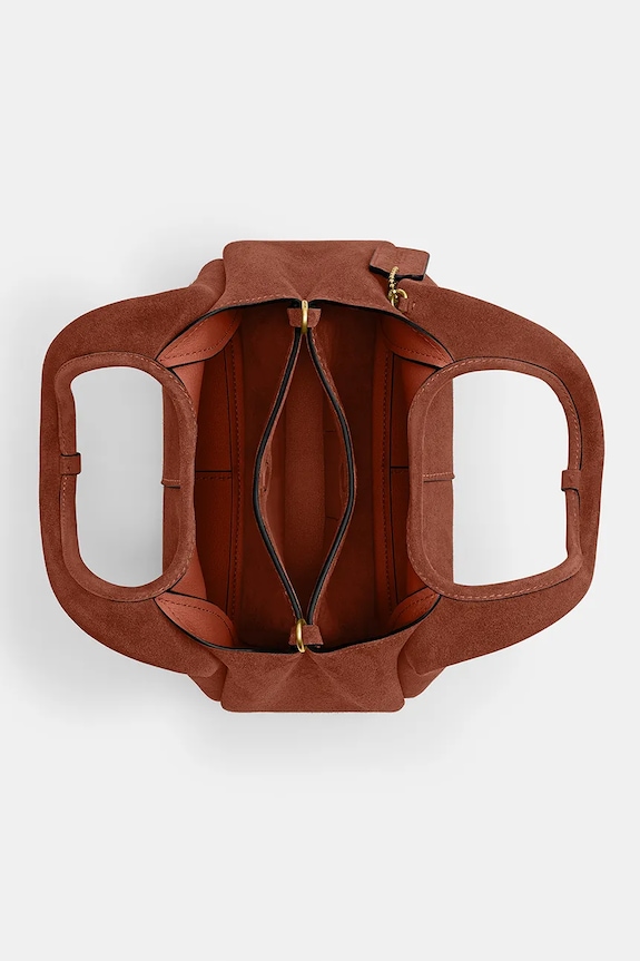 Coach Suade Lana Shoulder Bag 23 сумка crossbody для женщин замшевая CBZ95