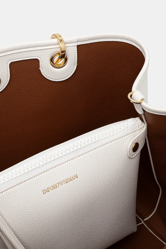 Kabelka Emporio Armani biela EW000360.AF12103