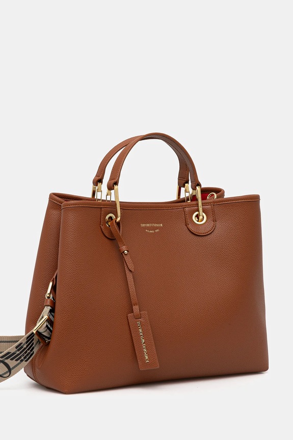 Emporio Armani torebka EW000360.AF12103 brązowy AW25