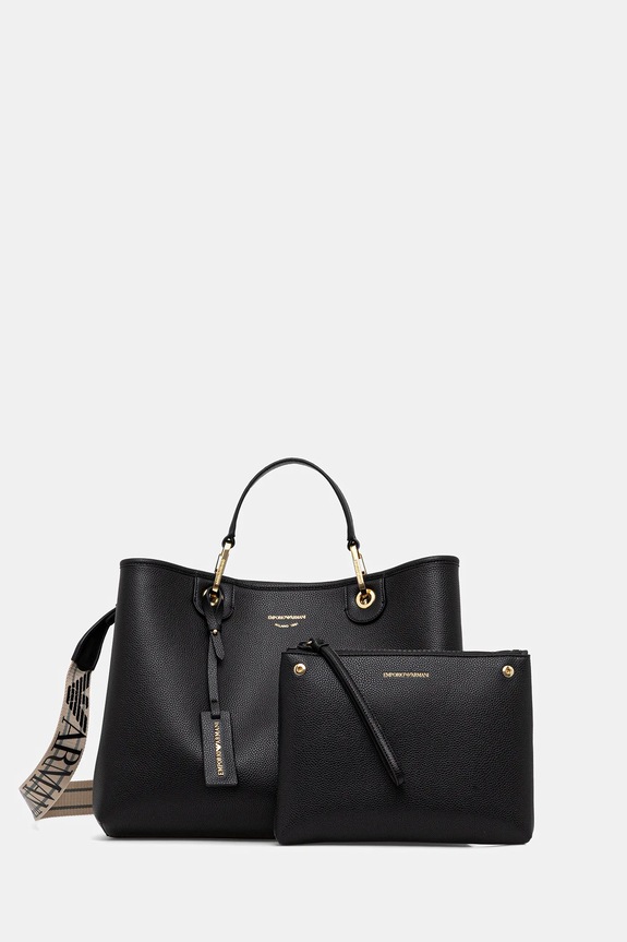Сумочка Emporio Armani вмещает А4 чёрный EW000360.AF12103