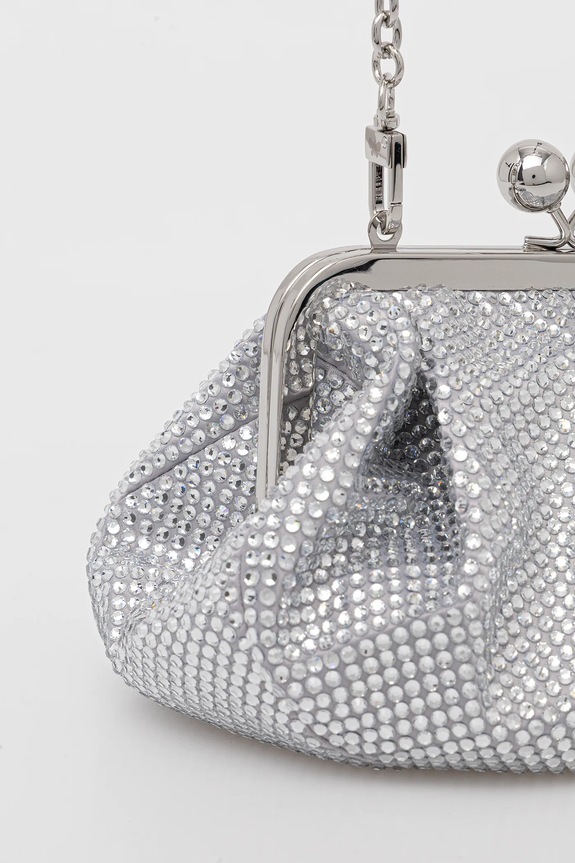 Τσάντα Weekend Max Mara EMY ασημί 2525516135600