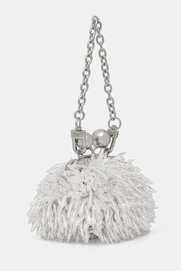 Τσάντα Weekend Max Mara ALFIO 2525726015600 λευκό AW25