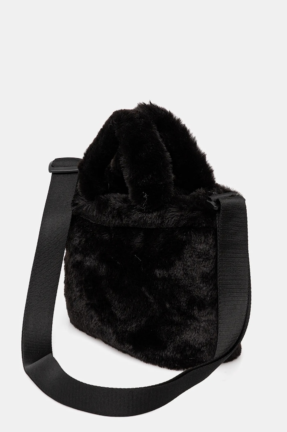 Puma geantă Up Faux Fur Mini 91713 negru