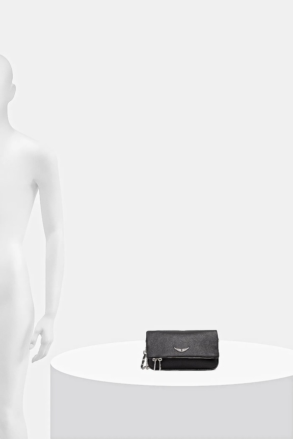 ZADIG&VOLTAIRE borsa a mano in pelle ROCK NANO GRAINED LEATHER LWBA03975
