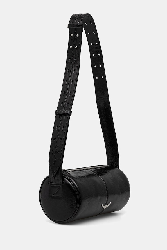 ZADIG&VOLTAIRE geantă de piele LE DOUDOU VINTAGE PATENT LWBA03940 negru AA00