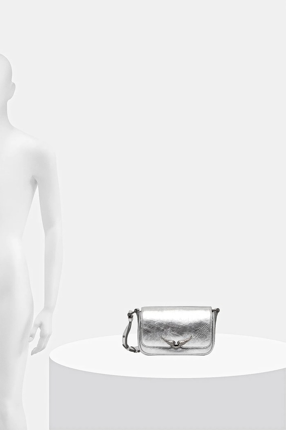 ZADIG&VOLTAIRE geantă LE ZAZI VINTAGE METAL LWBA04042