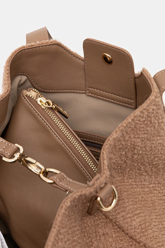 Kabelka Valentino Bags COURMAYEUR VBS7GG01WO hnedá