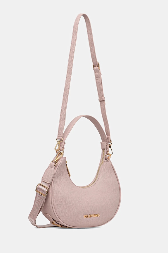 Accesorii Valentino Bags geantă crossbody de damă SHELBY VBS90A07GRA roz