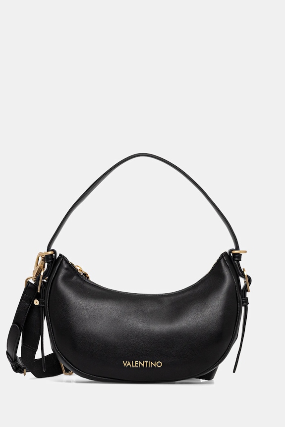 Τσάντα Valentino Bags WINNIE RE απομίμηση λείου δέρματος μαύρο VBS9E313