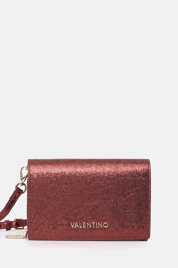 Kabelka Valentino Bags EMBER jednofarebný burgundské VBS9IE17GLI