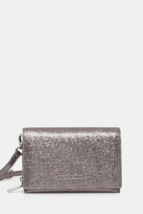 Сумочка Valentino Bags EMBER гладкий срібний VBS9IE17GLI