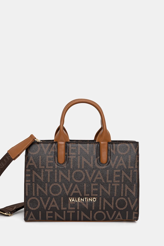 Kabelka Valentino Bags REGINA RE imitácia kože hnedá VBS9IS24