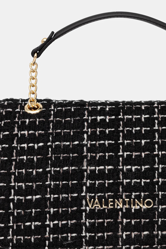 Τσάντα Valentino Bags TWEED μαύρο VBS9JP02