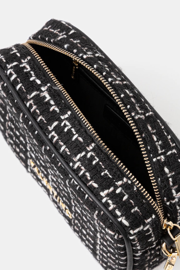 Valentino Bags torebka TWEED VBS9JP51 czarny
