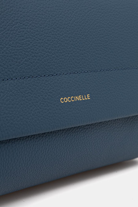 Кожаная сумочка Coccinelle BOHEME GRANA DOUBLE бирюзовый E1.M50.12.01.01