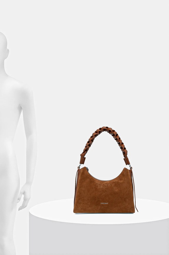 Semišová kabelka Coccinelle BOHEME SUEDE BIMATERIAL E1.P6P.13.03.01