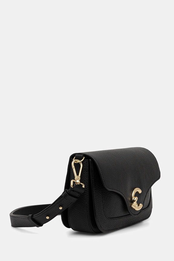 Kožna torba Coccinelle COCCINELLE C-ME E1.SSL.12.03.01 crna AA00