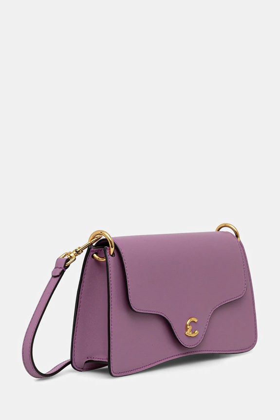 Coccinelle poșetă de piele E5.SSK.27.01.01 violet AW25